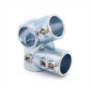 High Strength Hot-dip Galvanized Pipe Clamp Rail Connector Handrail System Structural Pipe Fittings