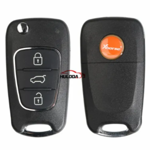 Xhorse Universal Remote Car Key XKHY02EN  3 Buttons for Hyundai VVDI Key Tool VVDI2 MINI Programmer English Version