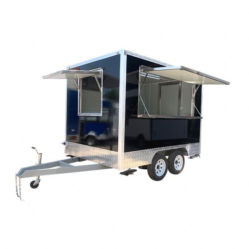 Mobile Mini Canteen Truck United States Van Fast Food Cart bbq Trailer Food Truck for Sale in USA