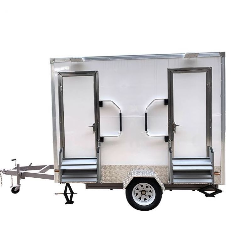 houses Washroom toilet-trailer Factory Truck Price Portable Events camping camping bathroom mobile Toilet Trailer for sale