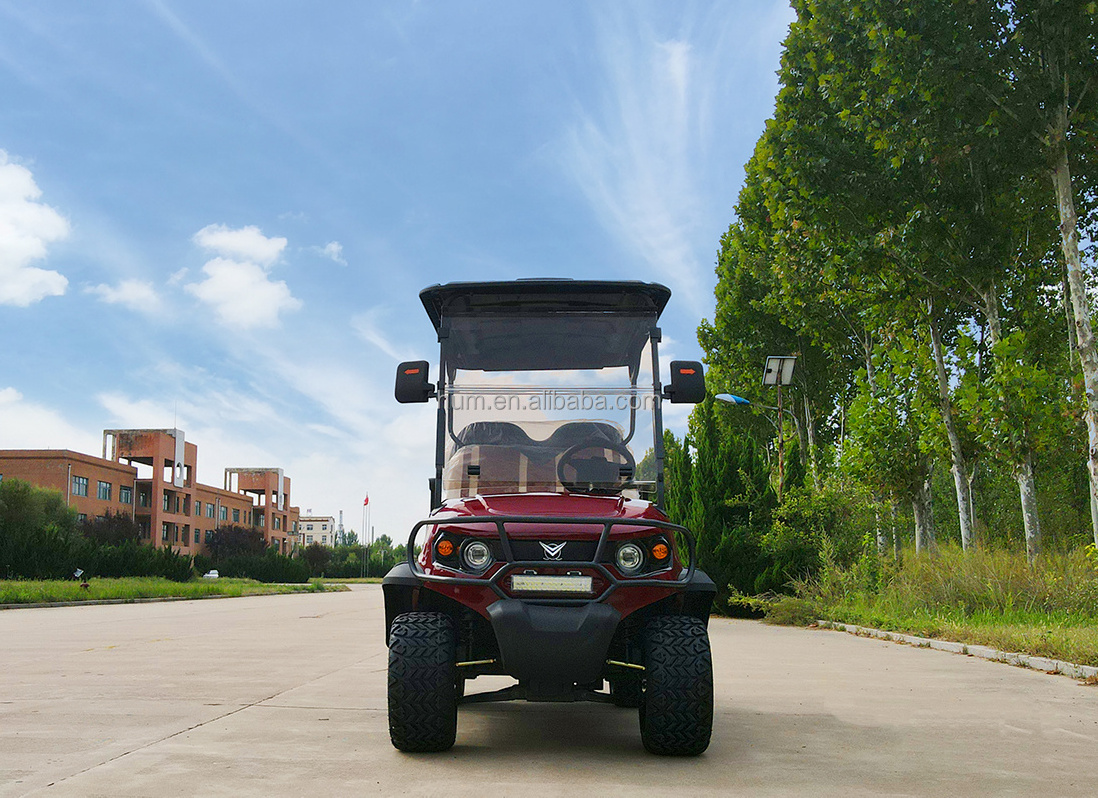 Brand New 4 Wheel Electric Club Car Golf Cart Free Shipping Lifted 4 Passenger Golf Car For Sale