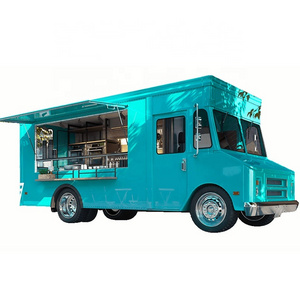 2023 Ice Cream Coffee Van Beer Bar Hot Dog Food Cart Taco Truck Mobile Kitchen Vintage Mobile Taco Food Truck For Sale