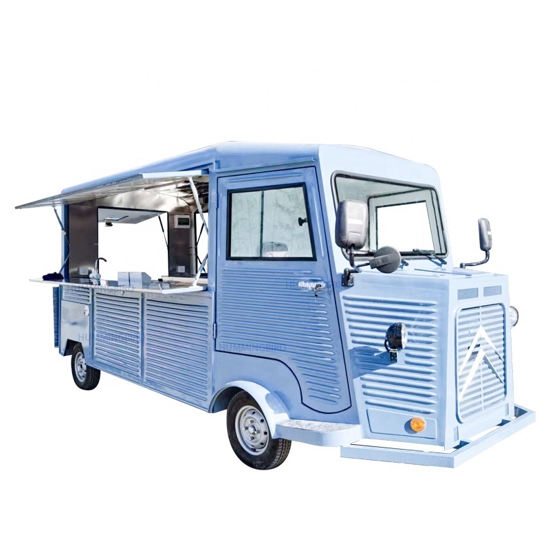 2023 Ice Cream Coffee Van Beer Bar Hot Dog Food Cart Taco Truck Mobile Kitchen Vintage Mobile Taco Food Truck For Sale