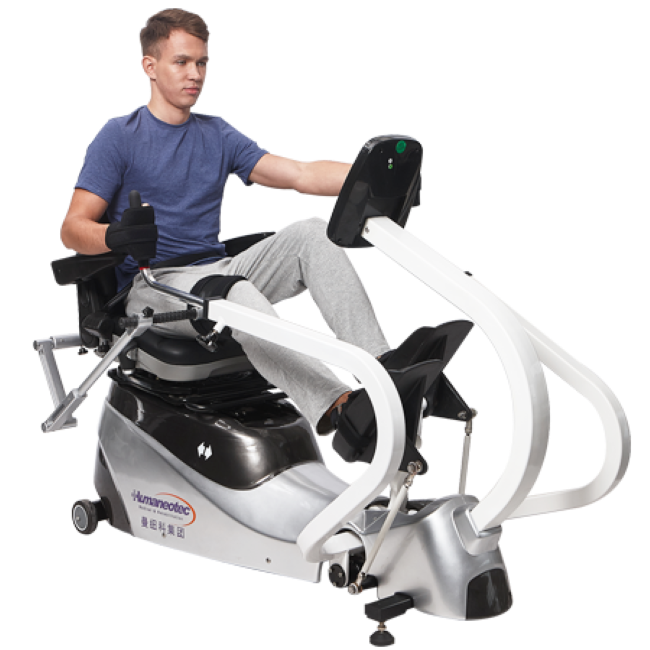 Rehabilitation Center Recumbent Bike Muscle Exercise Recumbent Cross Trainer Seated Stepper