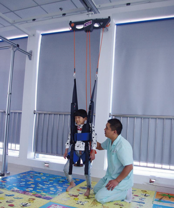 Humaneotec Sliding Rail Red Sling Exercise Therapy for Rehabilitation Center