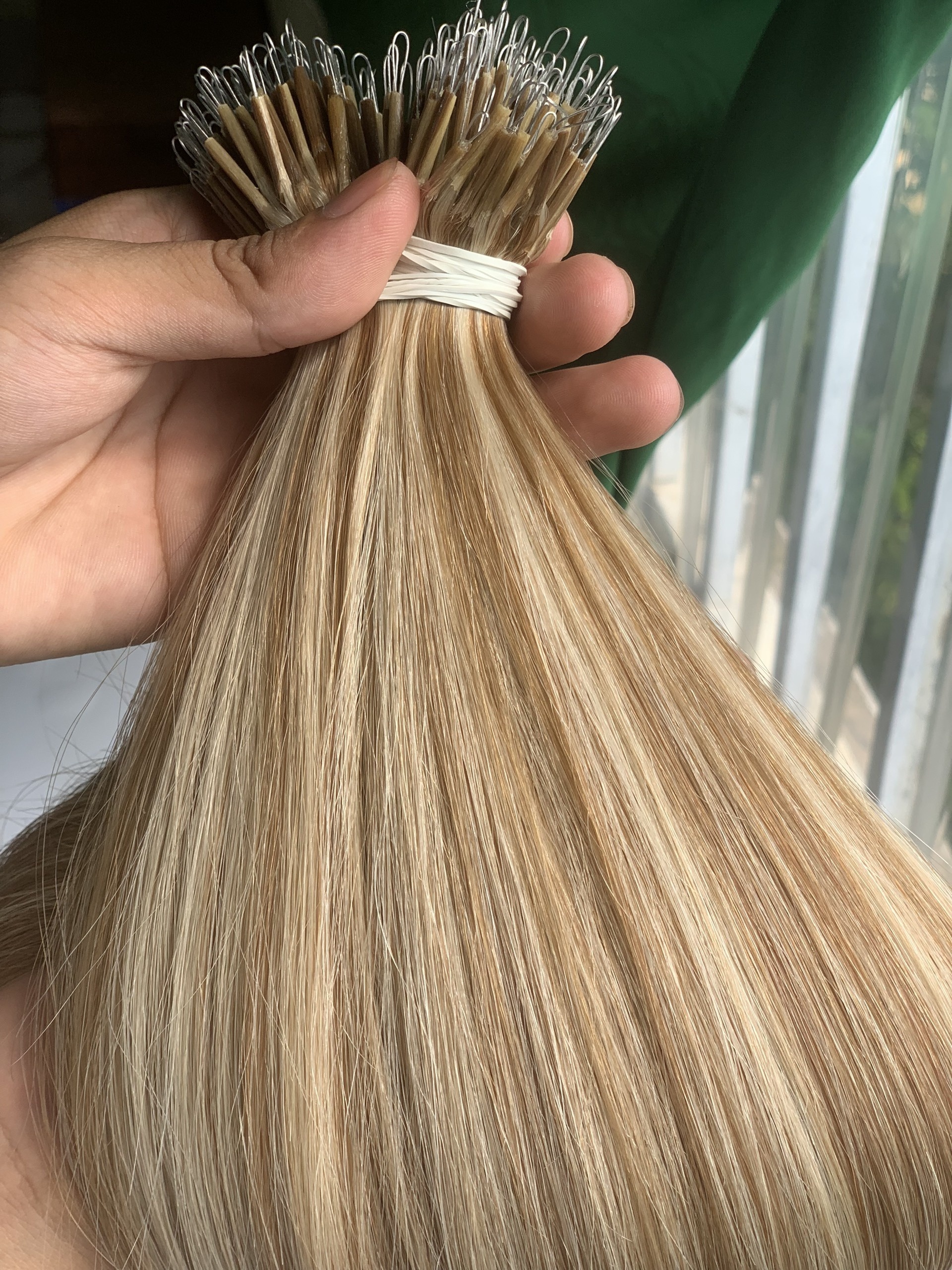 High QUality Italian Keratin Glue Bond Extensiones-Cabello-Natural Human Hair Double Drawn Remy Keratin Hair Extensions