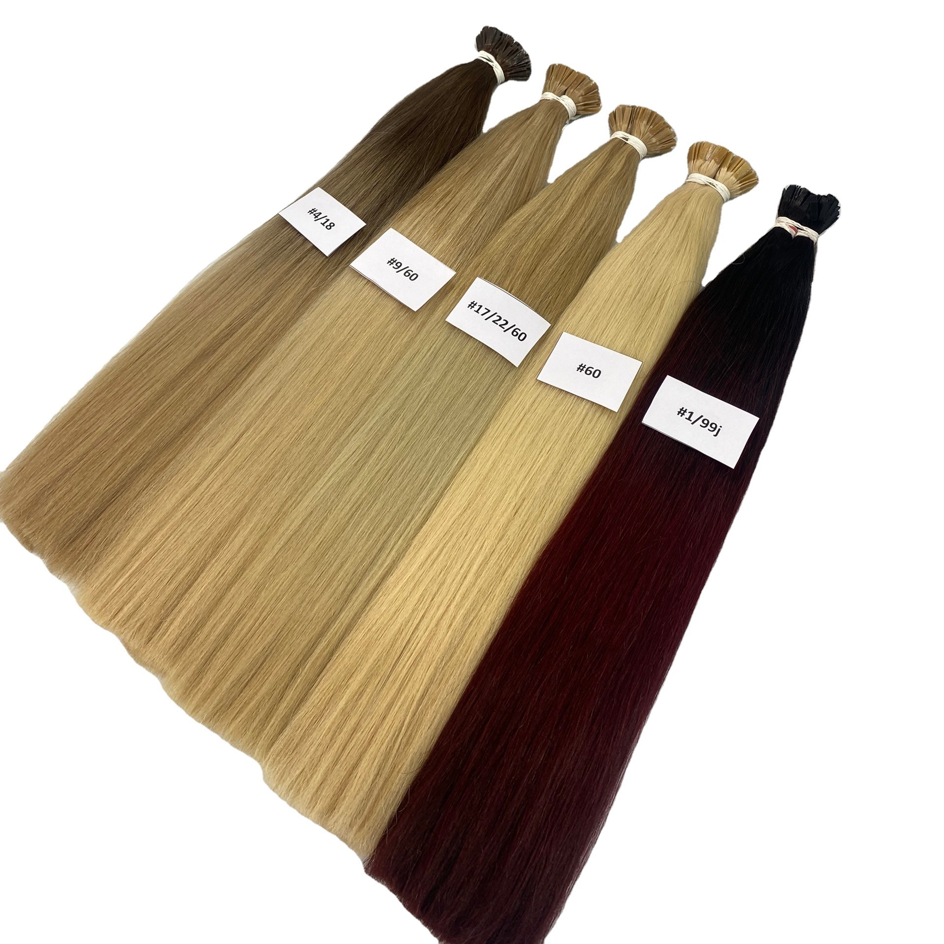 100% Virgin European Remy Pre bonded Italian Keratin tip Double Drawn Vietnamese Human Hair U tip/Flat tip/I tip Hair Extensions