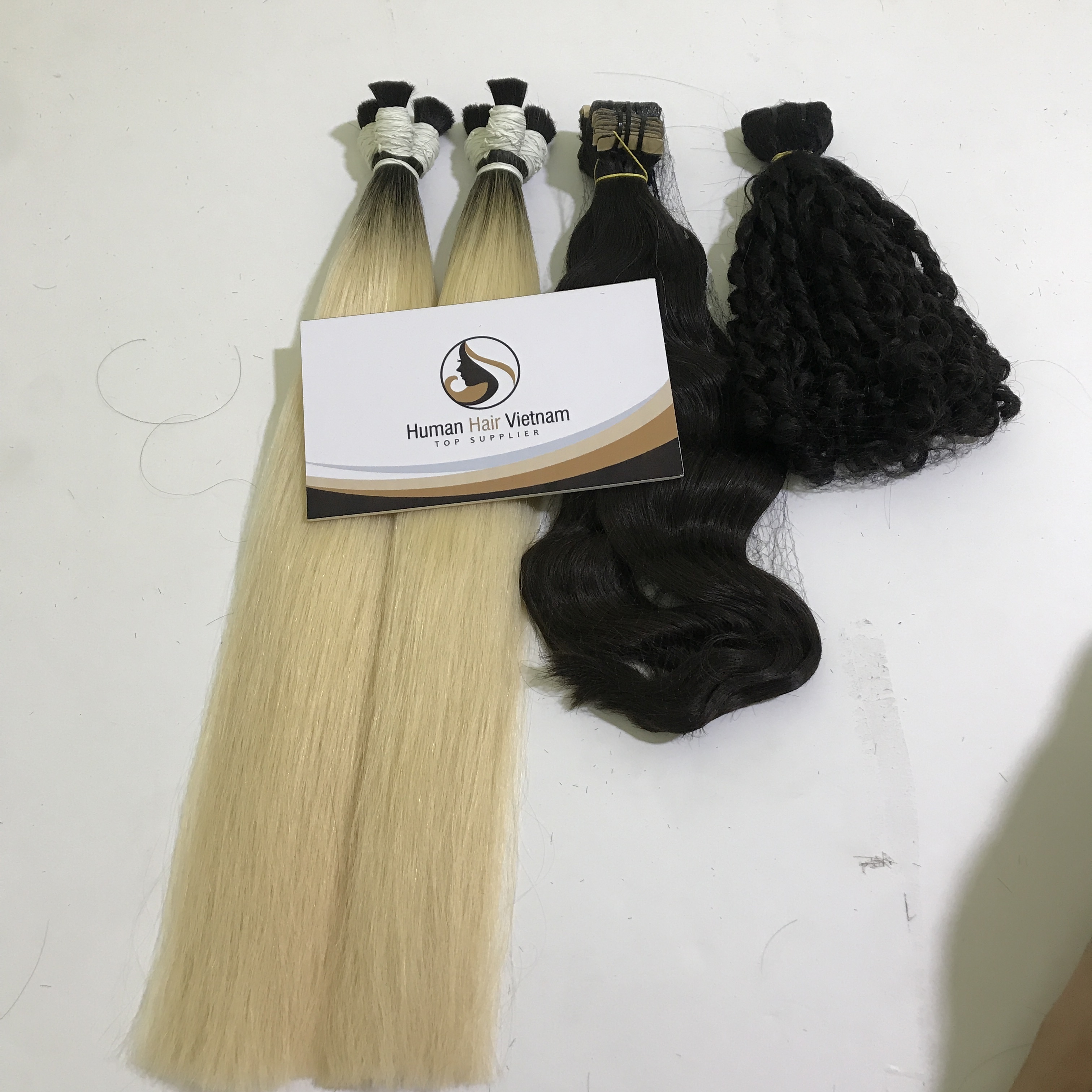 The Best of Quality Full Cuticle Soft Virgin Remy Bulk Hair Russian Slavic Human Hair Bulk 20-100cm Hair Extension