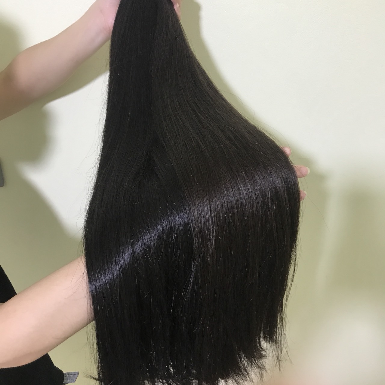 Wholesale Raw Vietnamese hair Double Drawn cuticle aligned Vietnamese Vendor 100% human hair silk straight bulk hair