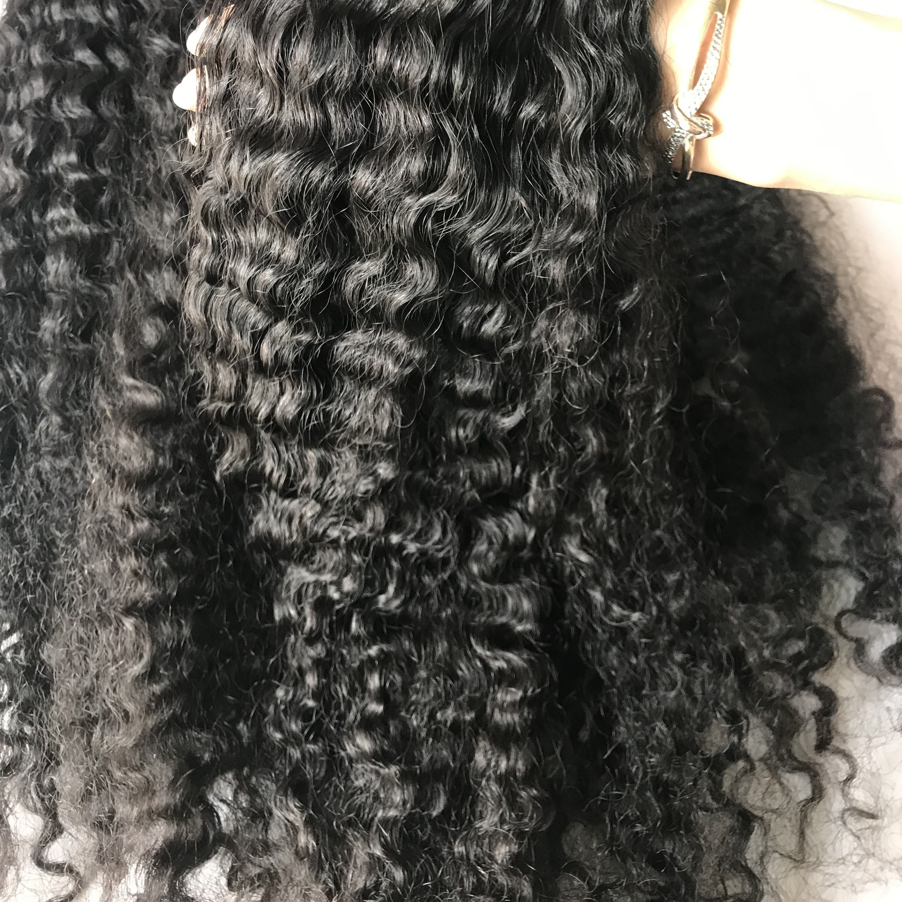 Raw Vietnamese Hair Unprocessed Virgin Curly Hair Vendors, Vietnamese Cuticle Aligned Raw Human Hair