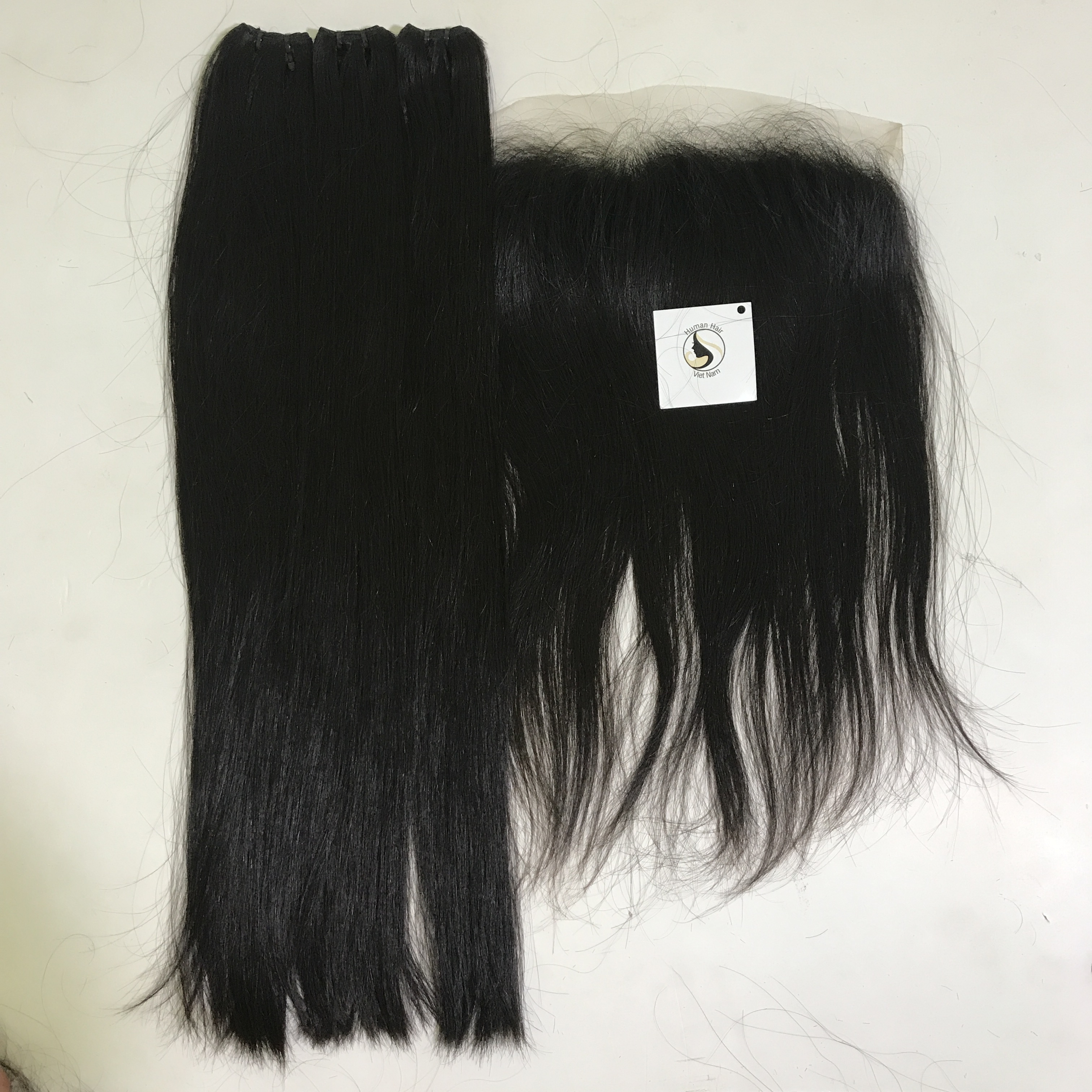 Hot selling Raw Hair Full Cuticle Aligned Pre Plucked HD Thin Film Lace Closure Frontal with Hair Bundles