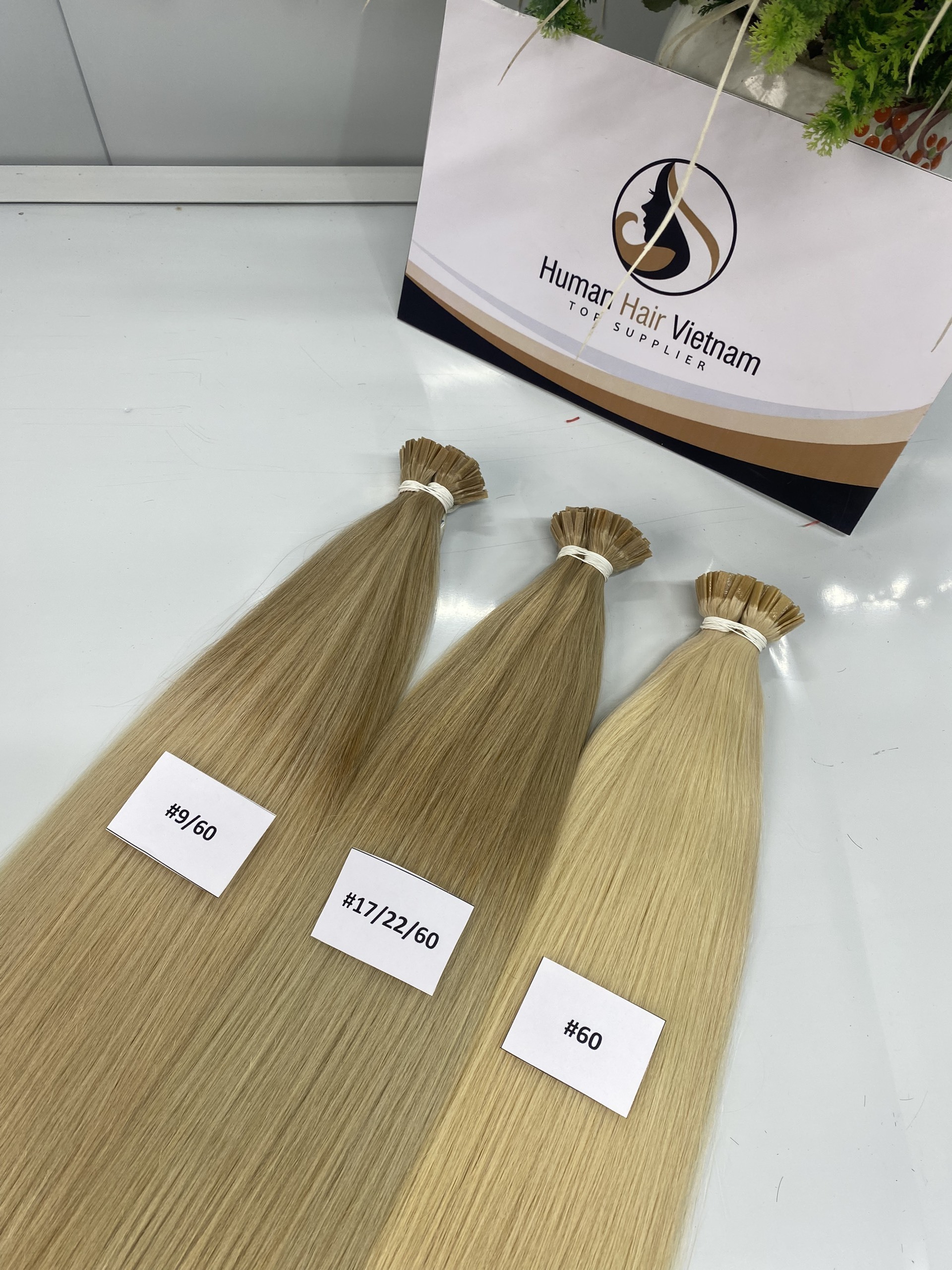 100% Virgin European Remy Pre bonded Italian Keratin tip Double Drawn Vietnamese Human Hair U tip/Flat tip/I tip Hair Extensions