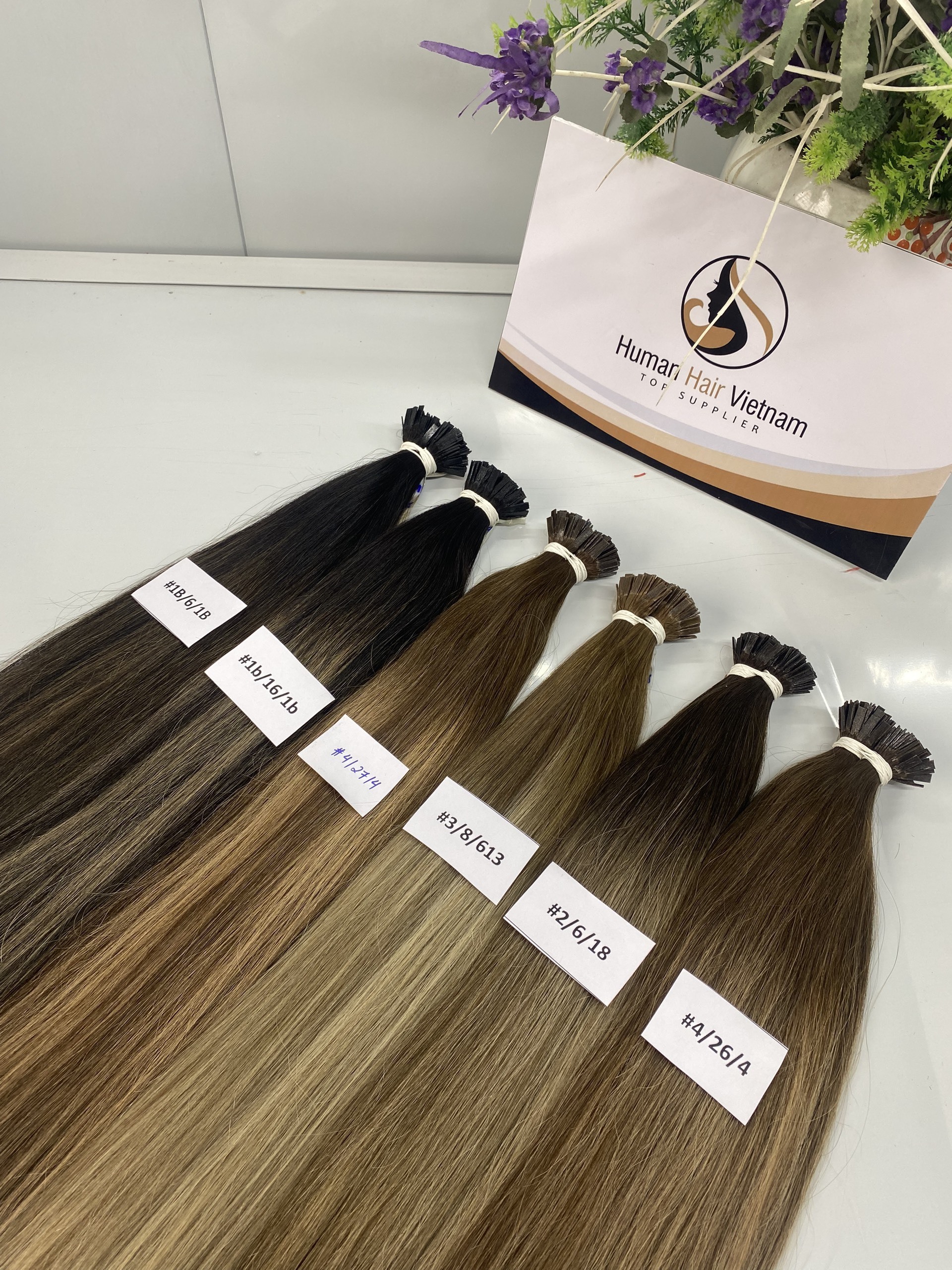 100% Virgin European Remy Pre bonded Italian Keratin tip Double Drawn Vietnamese Human Hair U tip/Flat tip/I tip Hair Extensions