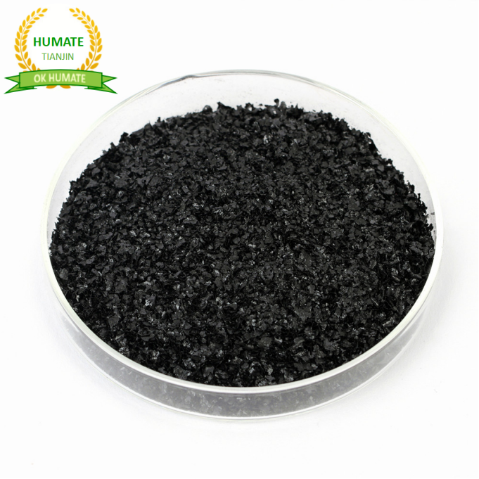 X-humate Natural Leonardite 12%min Potassium Humate Potassium Humate Flakes 65%min plant stimulator