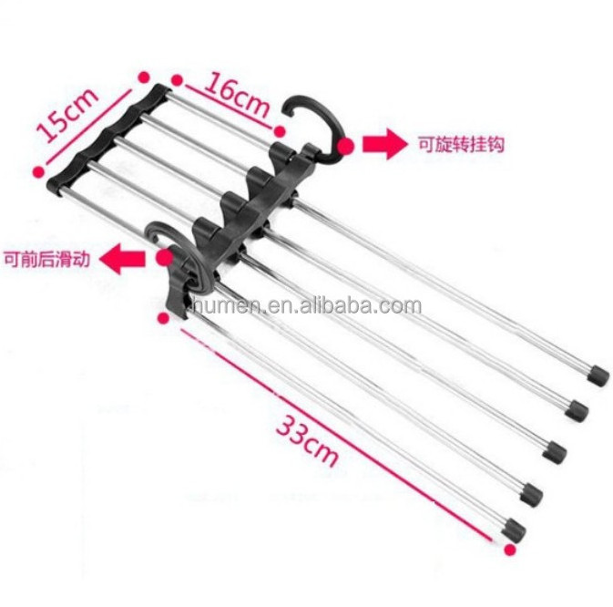 2019 Dongguan Foldable Multifunctional Metal Clothes Hanger