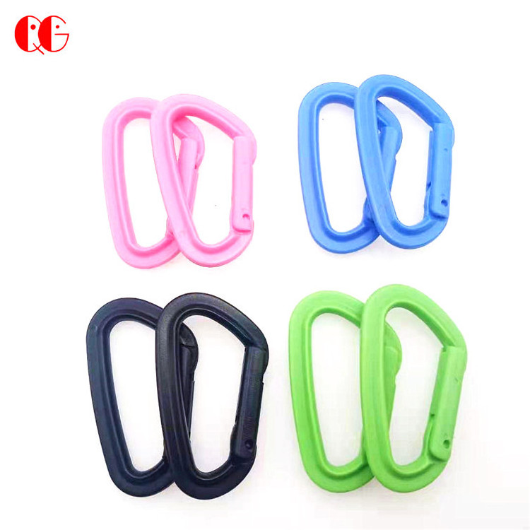 Outdoor Tactical Carabiner Locking D-ring Hook Safety Buckle Backpack EDC Tool Keychain Camping Accessories