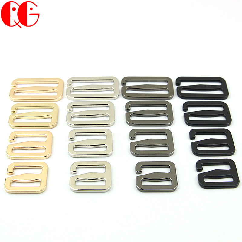 Metal G Hook Outdoor Carabiner Hardware Equipment Quick Release for Backpack Belts Strap Buckles Slider Adjuster Webbing Buckle