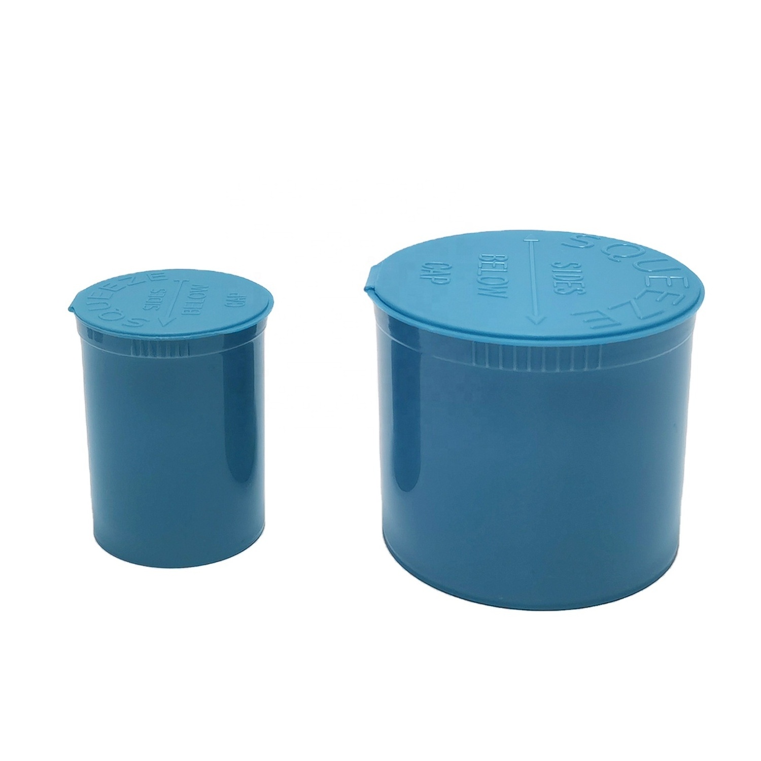 13 Dram Pop Top Vials Plastic Snap Lid Pharmaceutical Pill Bottles /small opaque plastic container