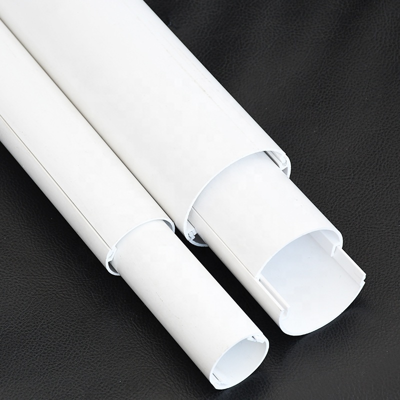 Pvc Pipe Plastic Pipe Customized Plastic Injection Moulding Price China Round Tube 4 Inch  Various Size half tube