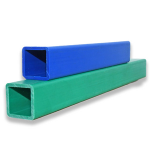 OEM Available Straight Type PVC Plumbing Pipe Wear-Resistant UHMWPE Plastic Square Tube Smooth Surface with Cutting Service