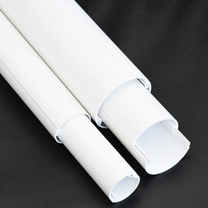 Tube Pipe Drainage Pipe Water Upvc Underground Storm Drain Oval Plastic Customized Cheap Price Custom Size Round Pvc 1000 Meters