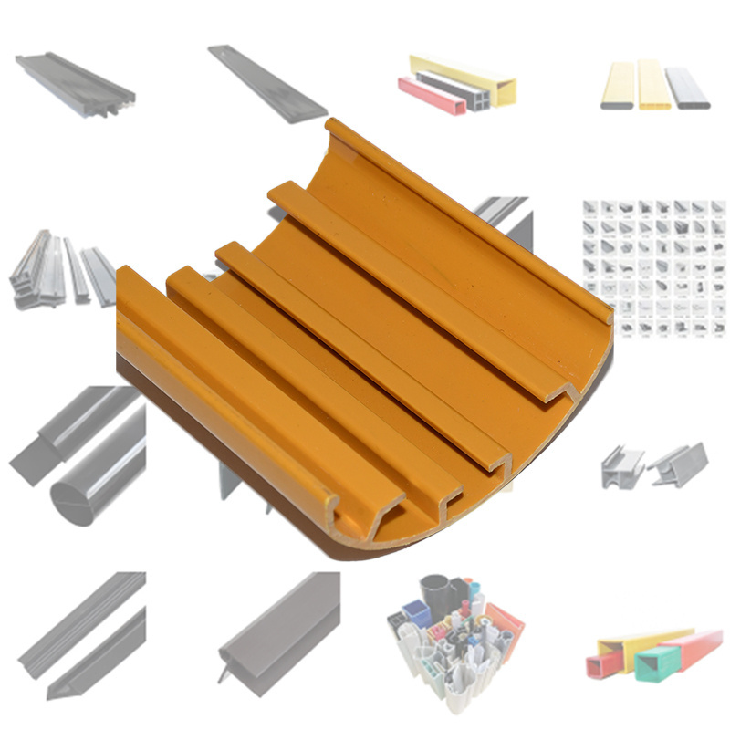 China Factory OEM plastic strips for crafts plastic strip flexible hinge pvc profile