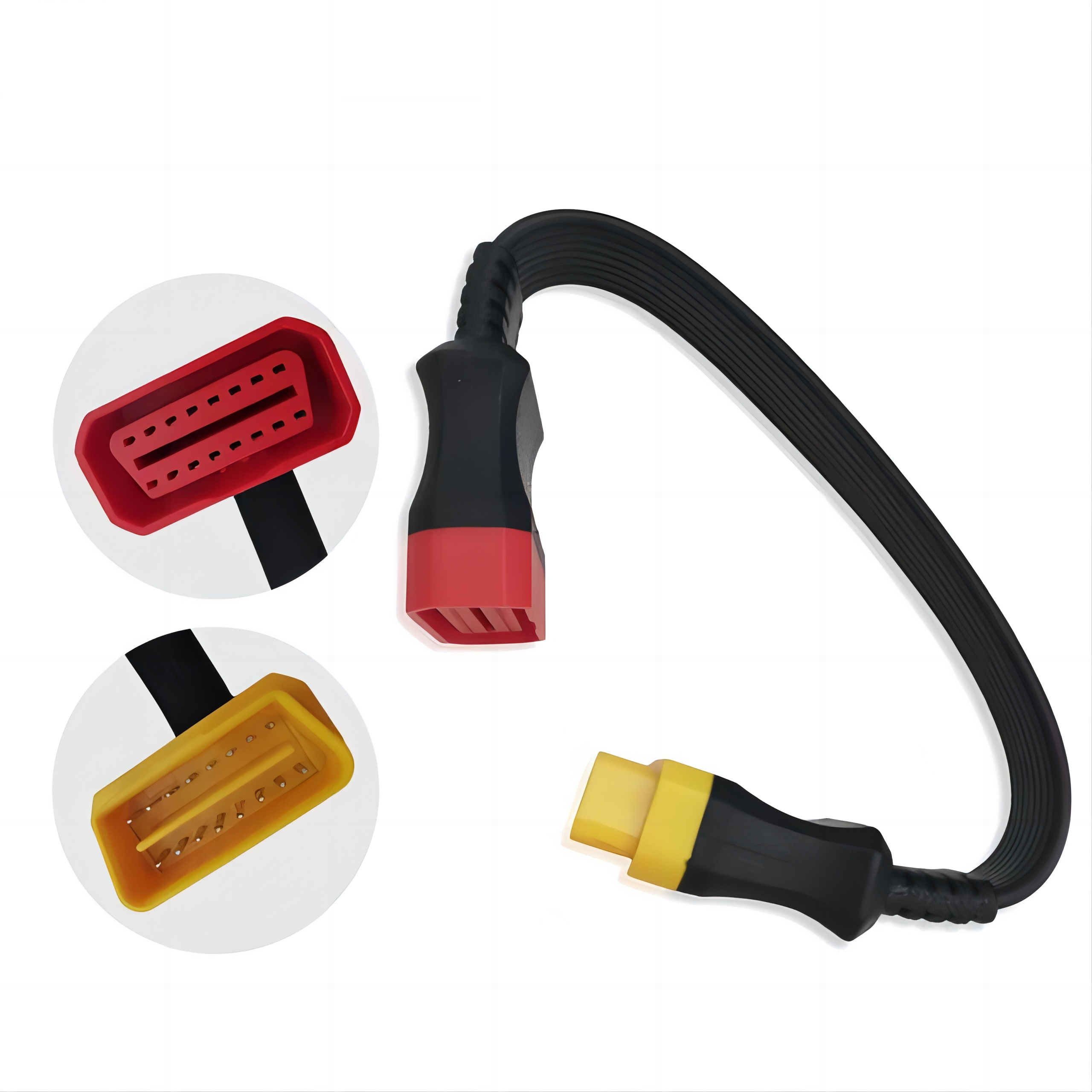 Humzor O106 Extensions Cable OBD2 Extension Cable Vehicle Automobiles OBD2 Extend OBD Car Diagnostic Cable