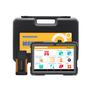 Humzor ND566E Truck Scanner BT5.0 Special Functions Vehicle Heavy Truck Diagnostic Tools With Rugged Tablet