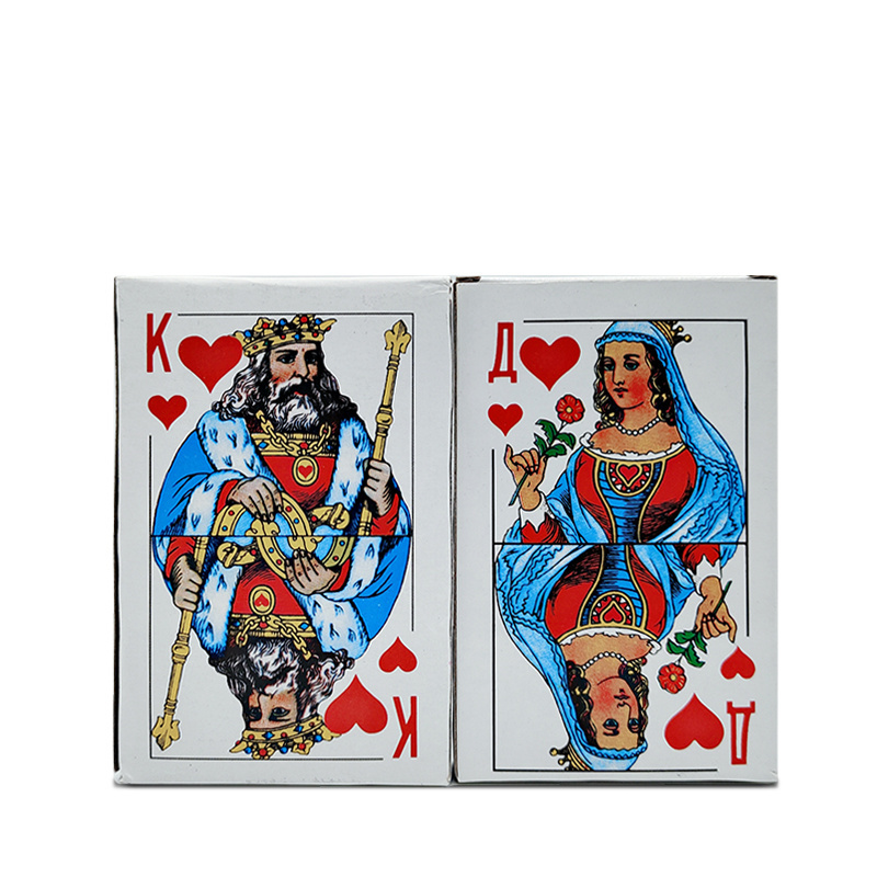 Custom 36/54 Russian Playing Cards Cheap Russian Poker Paper Playing Cards Board Game Wholesale