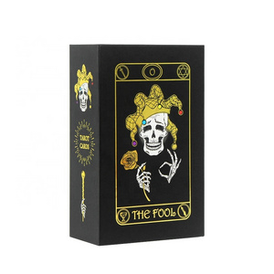 Factory Wholesale Oracle Decks Tarot Cards Board Game Custom Skull Tarot Affirmation Oracle Game Joker Tarot Cards