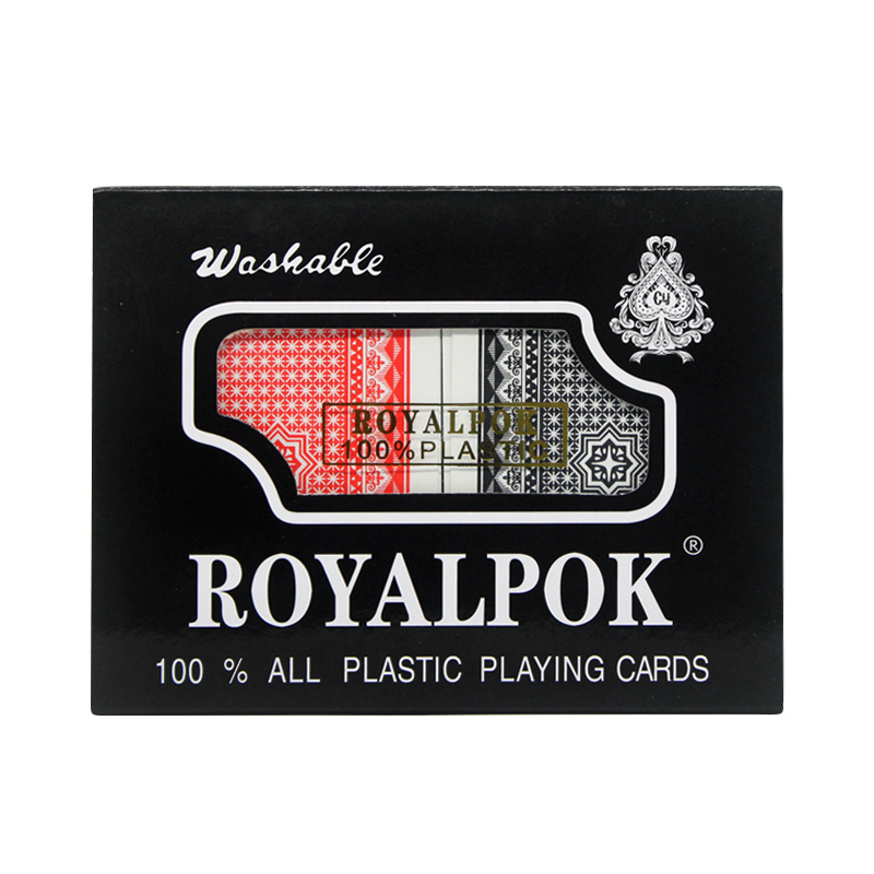 High Quality Juegos De Cartas Poker Cards Waterproof Plastic Playing Card Custom Playing Cards In Bulk