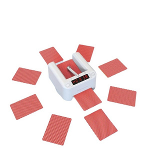 Mini Fully Automatic Distributing Poker Card Dealer Universal Playing Card Tool for Home Portable Licensing Machine