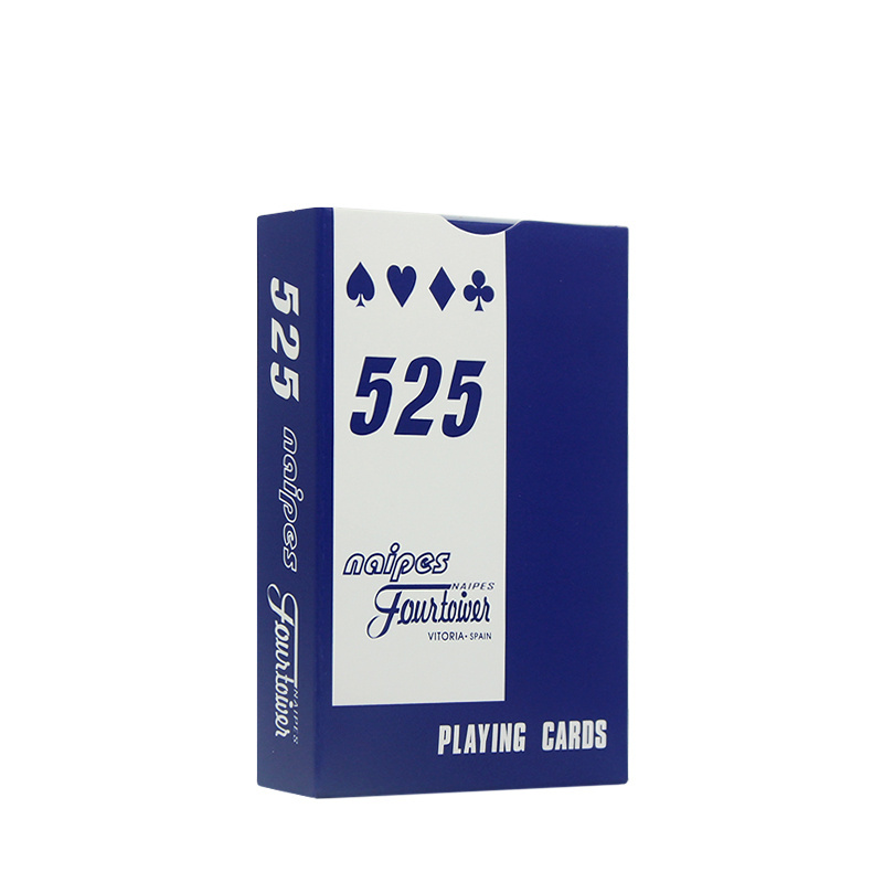 VITORIA Spain 525 Playing Cards Standard Plastic Coated 280g Grey Core Paper Playing Cards Baraja De Poker Wholesale