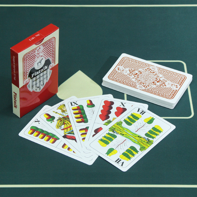 Manufacturers Hungary Poker Wholesale Custom Spanish Playing Card Germany French Italian Russian Playing Cards With Box