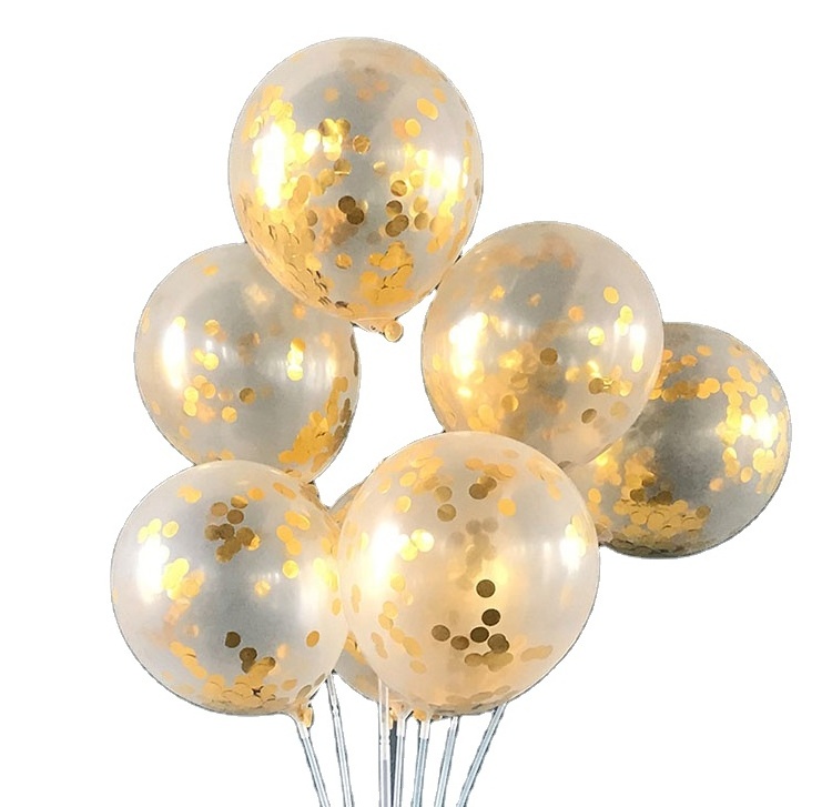 Balloons Arch Garland Kit Globos Gold Confetti Colorful Latex Balloons Wedding Baby Shower Birthday