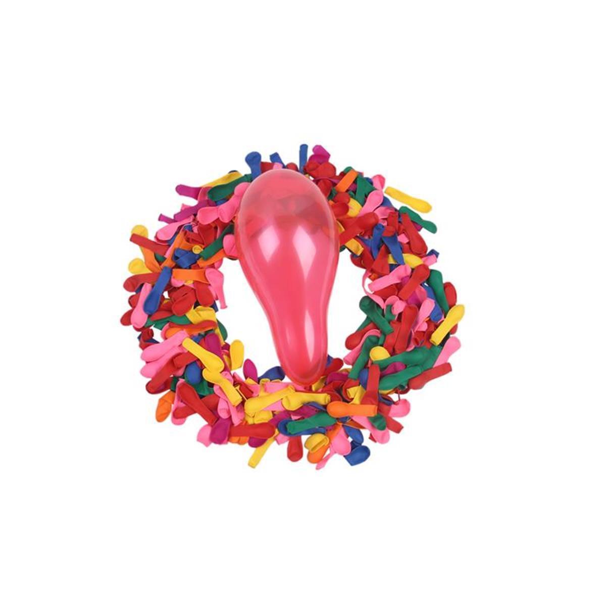 Summer Holi Party Game Toy Biodegradable Latex Neon Small Ballon Inflatable Fast Quick Fill Water Balloon Boob 500 packs