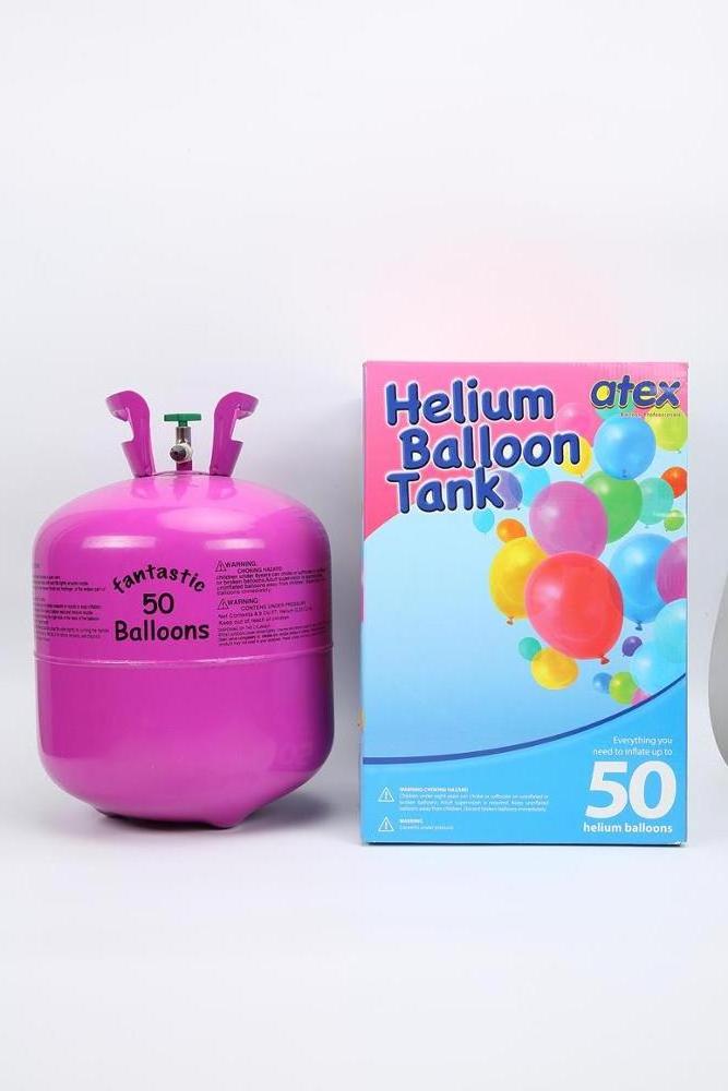 wholesale 99.99% pure disposable/refillable portable mini welding use steel helium balloon tank for sale