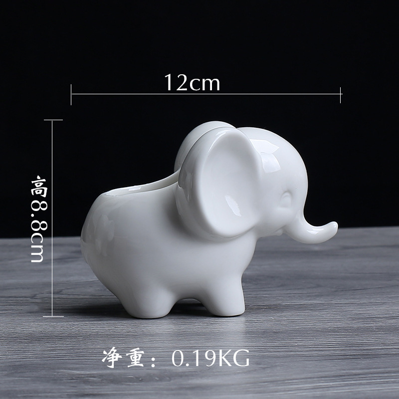 ceramic garden pots modern ceramic pot Elephant ceramic plant pot