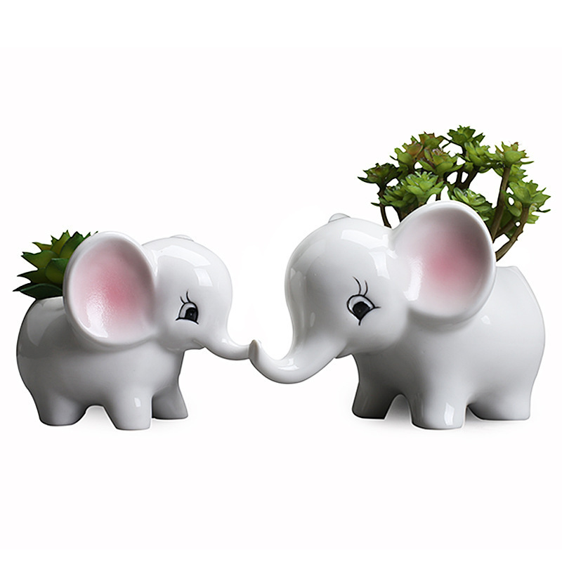 ceramic garden pots modern ceramic pot Elephant ceramic plant pot