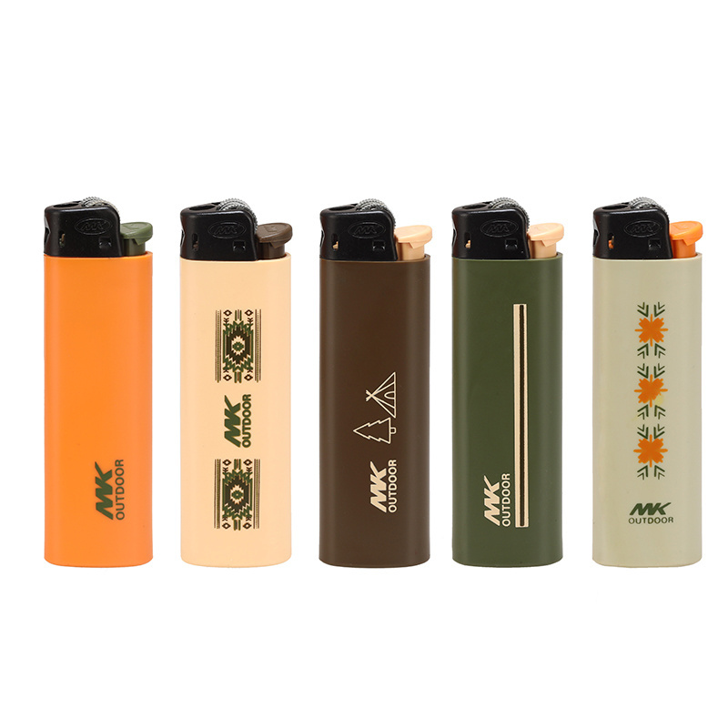 MK Bulk POM ISO Quality Flint Lighter Gas Art Cool Honest Flint Lighter Cigar Disposable Flint Lighter