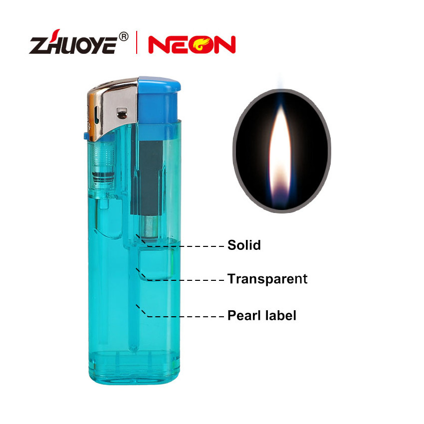 High Quality Bulk Disposable Cigarette Lighters Mini Plastic Electronic Gas Lighters