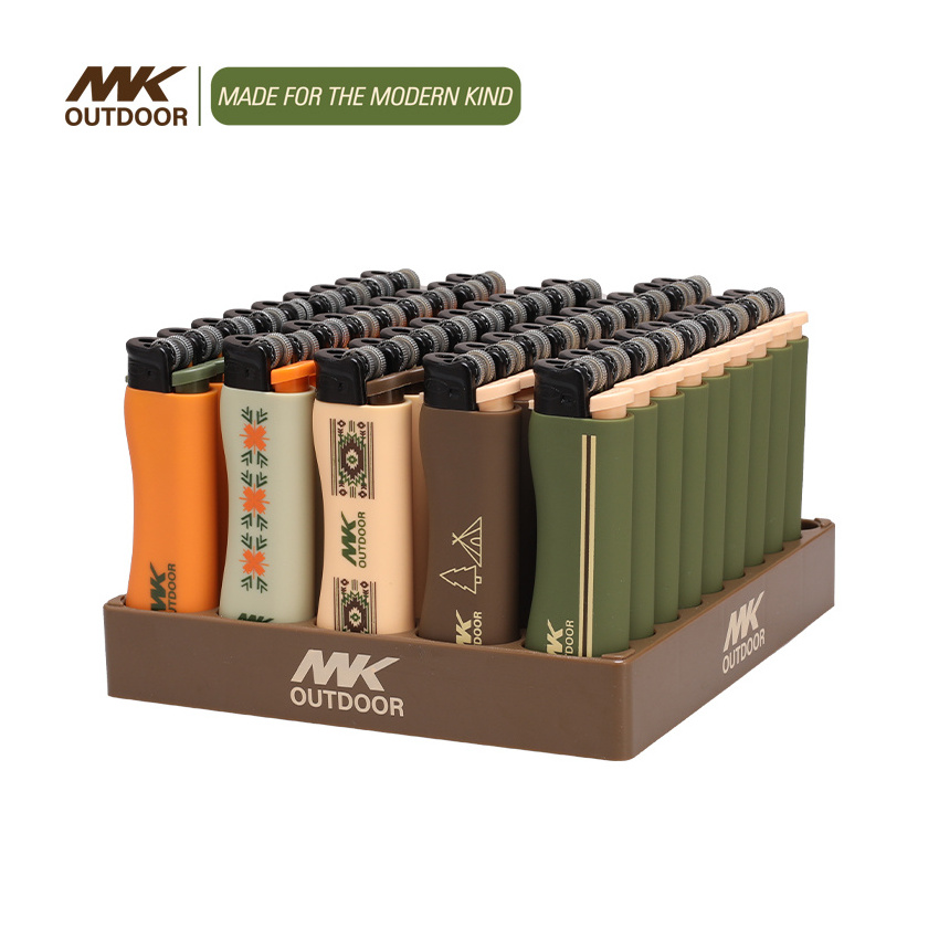 MK arc flint stones lighters case cigaret lighter cover fire ciggerateel candle bamboo lighter sleeve