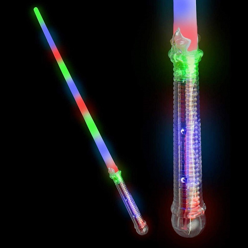 12 LEDs saber Teenager's metal toys gift RGB Force lightsaber color changing with light sound blaster flash on clash light saber