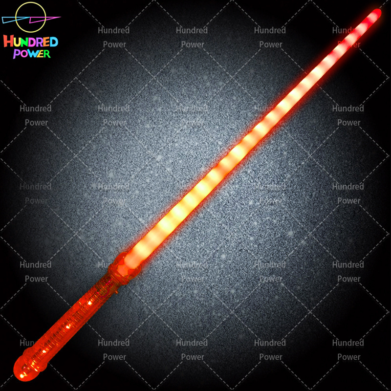 30 LEDs saber Teenager's metal toys gift RGB Force lightsaber color changing with light sound blaster flash on clash light saber