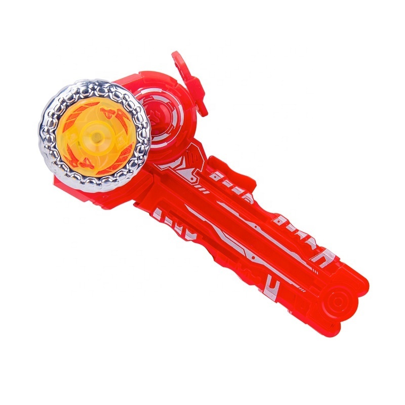 Hot Selling LED Spinning Tops with Launcher Light Up Gyro Toys For Kids