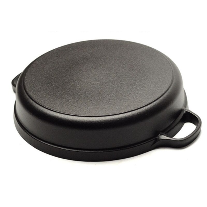 Cheap choice le cruset cast iron cooking uncoated pot