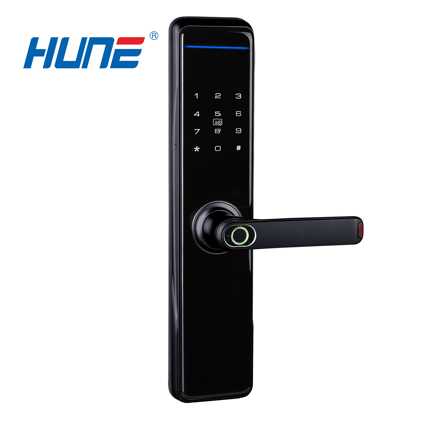 Wifi Smart Card Digital Code Fingerprint Door Safe Lock With Touch Screen Password Electronic lock