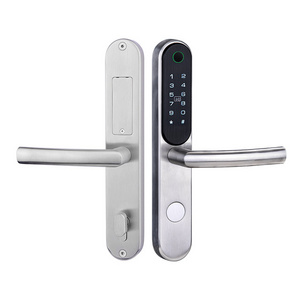 HUNE Bluetooth Fingerprint Smart Door Lock Keyless Security Door Lock Smart Indoor Wooden Door Handle Lock