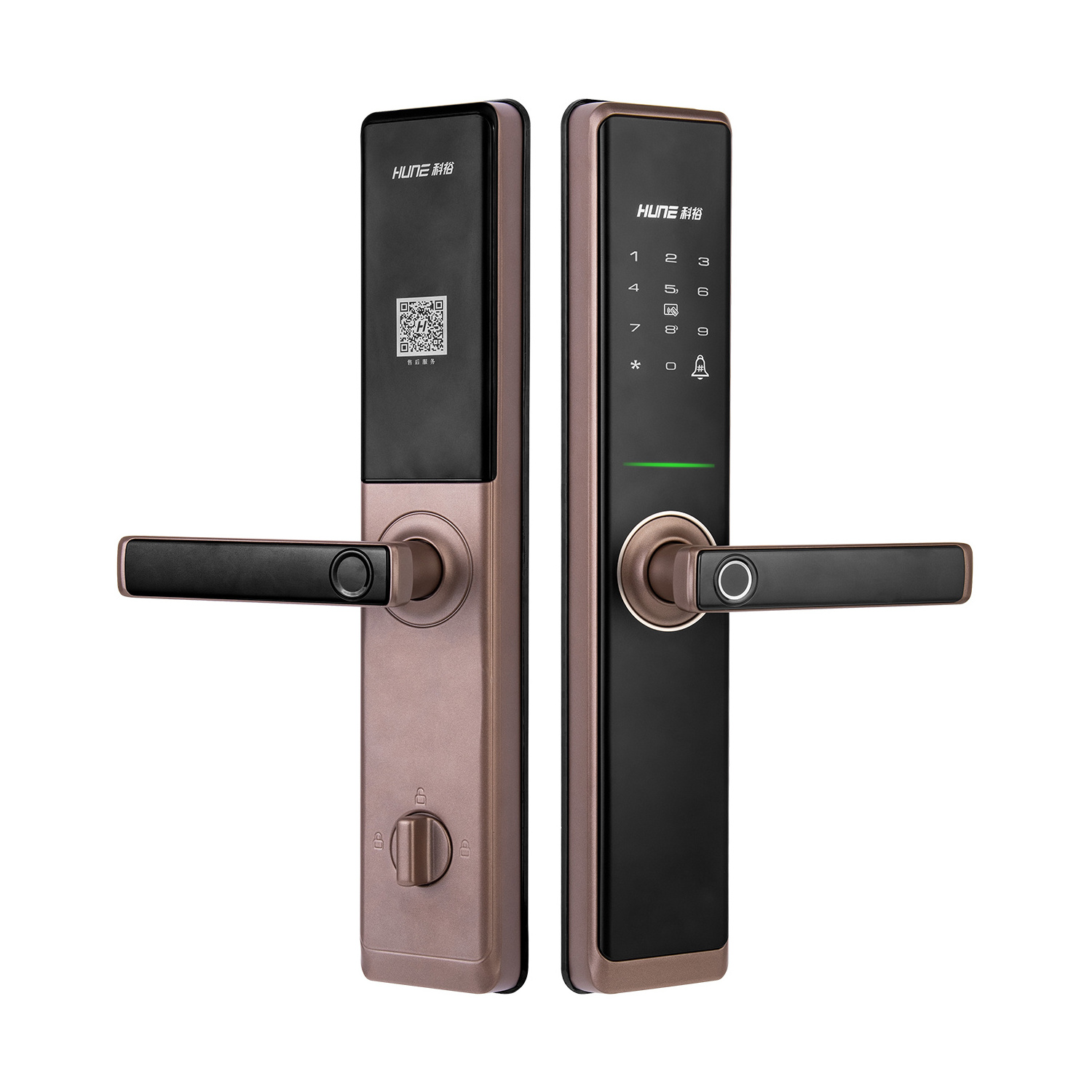 3D Face Recognition Smart Door Lock with Camera Cerradura Wifi Biometric Fingerprint Security Fully push smart lock