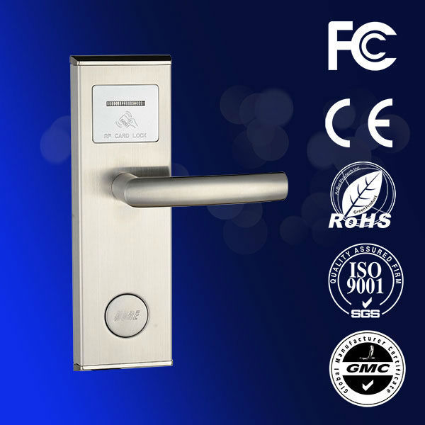 HUNE door handle lock set Hotel check in card Electronic Safety Locks For Doors